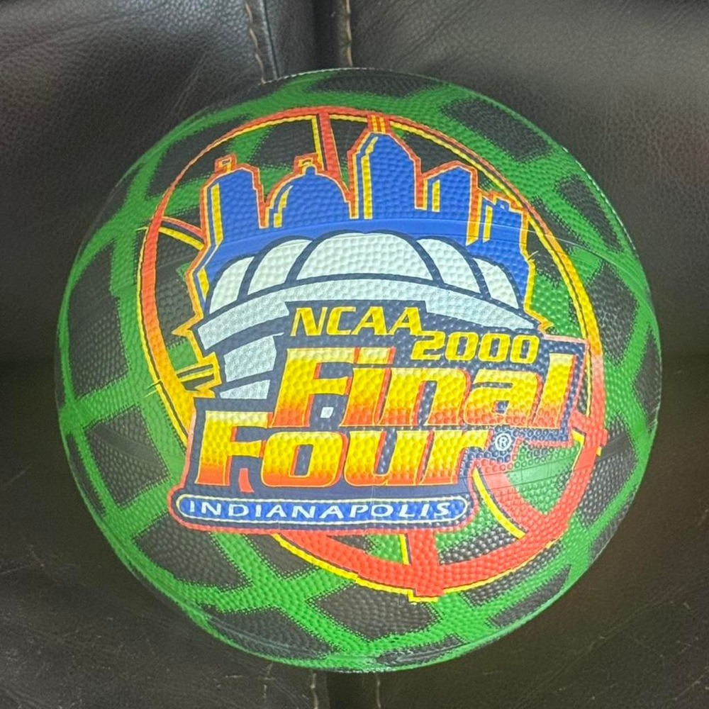 Mountain Dew NCAA Final Four Y2K Promo Rubber Rawlings Basketball Vintage